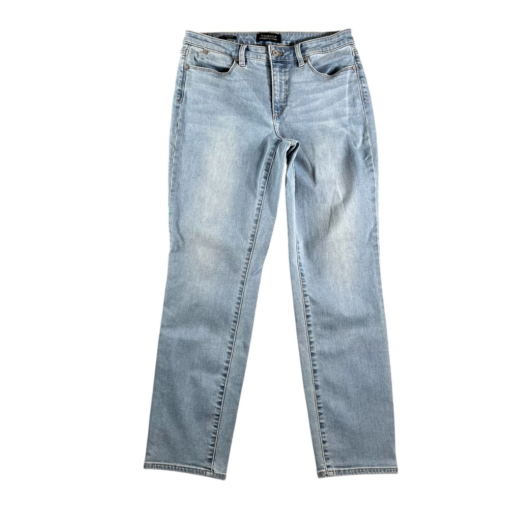 Talbots Women’s Flawless Five-Pocket Slim Ankle Curvy Size 6 Jeans